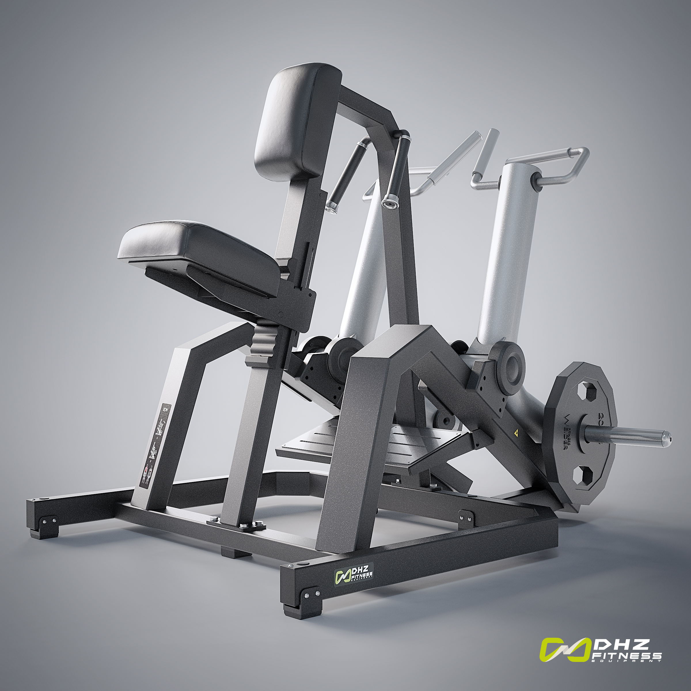 Plate loaded ROW Professionell Fitness